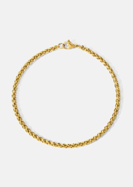Bransoletka Regal Twine - 18k Pozłacana