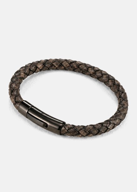 Bransoletka skórzana Vanguard Weave