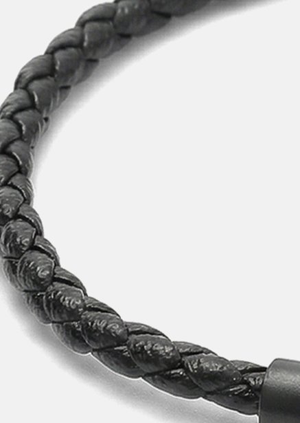 Bransoletka skórzana Obsidian Loop