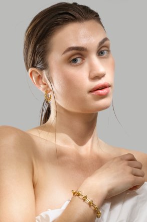 Bransoletka - 18k Pozłacana
