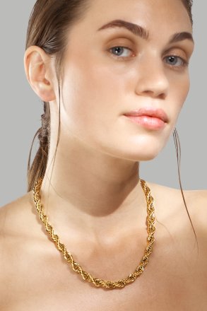 Bransoletka Twistad Elegans - 18k Pozłacana