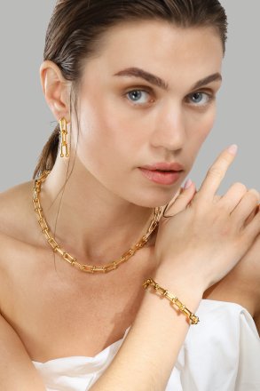 Bransoletka - 18k Pozłacana