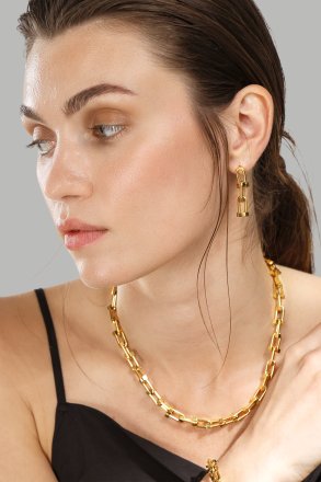Naszyjnik Link Luxe – 18k Pozłacany