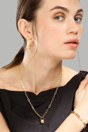 Bransoletka Link Luxe - 18k Pozłacana