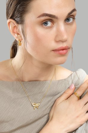 Kolczyki Bold Mini – 18k Pozłacane