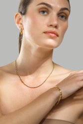 Kolczyki Elegans – 18k Pozłacane