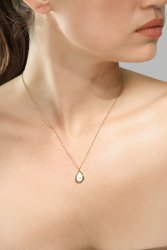Naszyjnik Aurora Drop - 18k Pozłacany