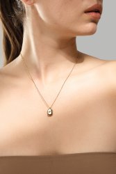 Naszyjnik Luna Nova - 18k Pozłacany