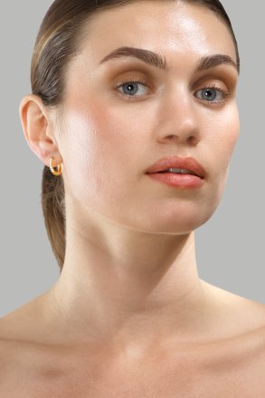 Kolczyki Golden Spark – 18k Pozłacane