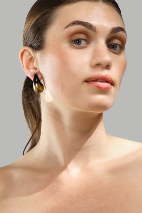 Kolczyki Verdé Glow – 18k Pozłacane