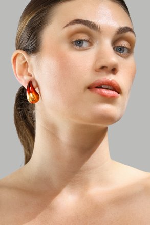 Kolczyki Verdé Glow – 18k Pozłacane