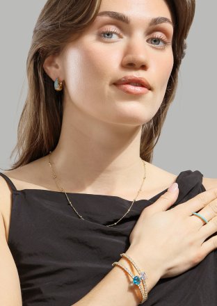 Bransoletka Lunara Charm - 18k Pozłacana