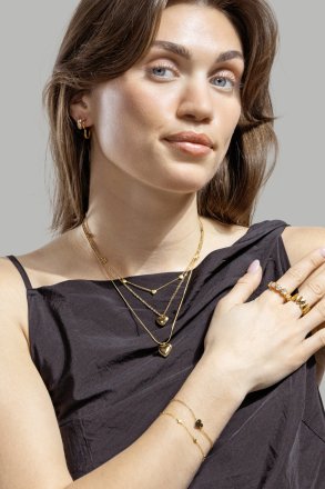 Bransoletka Heartlight- 18k Pozłacana