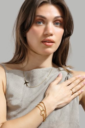 Bransoletka Lina - 18k Pozłacana