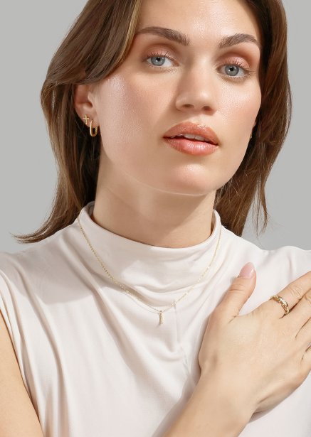 Luminare Kolczyk - 18k Pozłacany