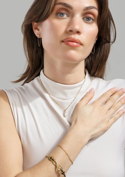 Bransoletka Charmly - 18k Pozłacana