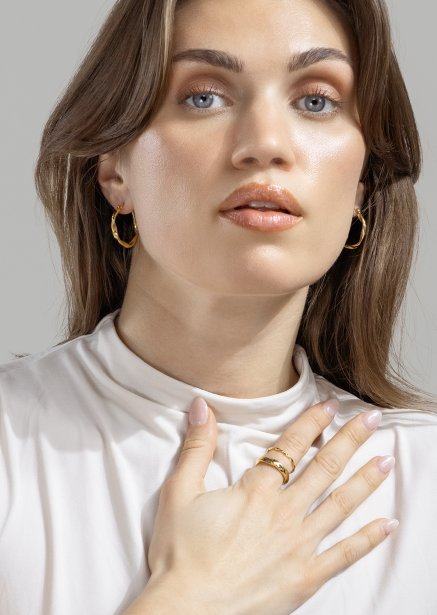 Bransoletka Luna - 18k Pozłacana