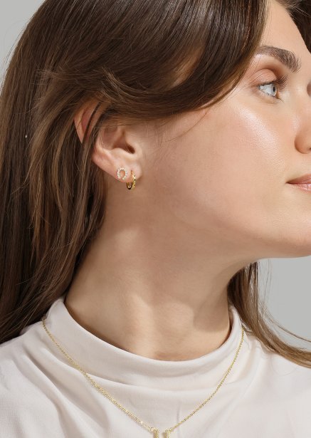 Bransoletka Eterna Link - 18k Pozłacana