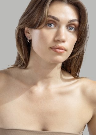 Wisiorek Lumira Grande - Posrebrzane