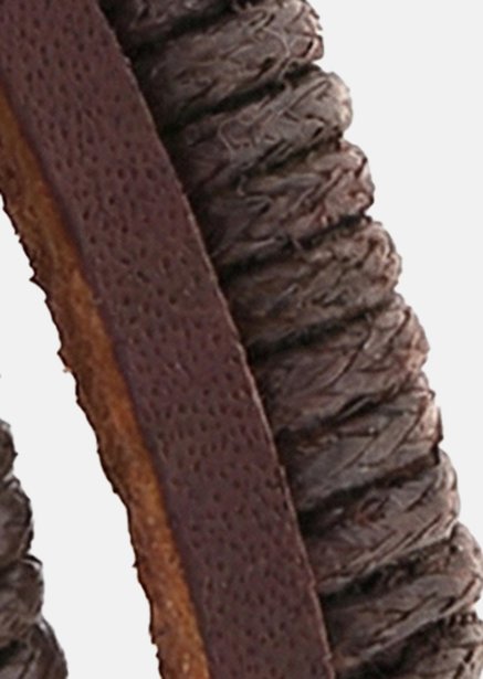 Bransoletka skórzana Echelon Weave