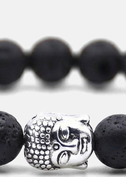 Bransoletka z koralików Obsidian Aura