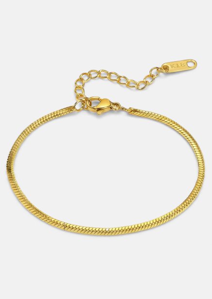 Bransoletka Keen Edge - 18k Pozłacana