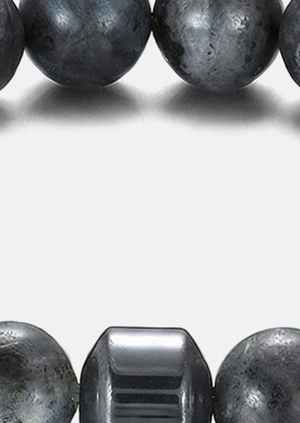Bransoletka z koralików Obsidian Charm