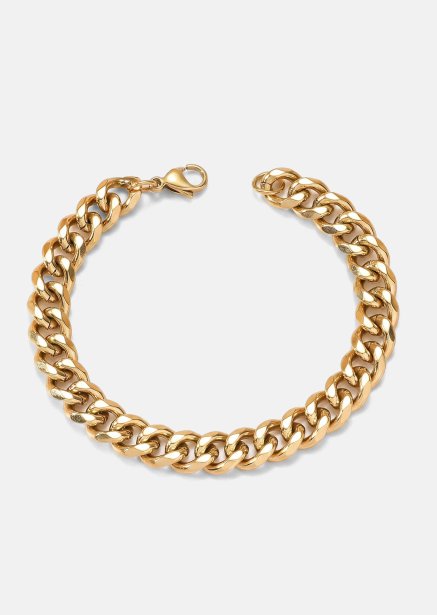 Bransoletka Noble Edge - 18k Pozłacana
