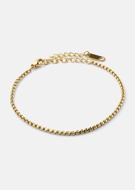 Bransoletka Delicate Link - 18k Pozłacana
