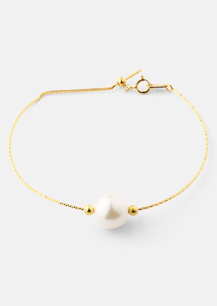 Bransoletka Pearl Aura - 18k Pozłacana