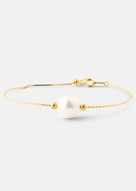 Bransoletka Pearl Aura - 18k Pozłacana