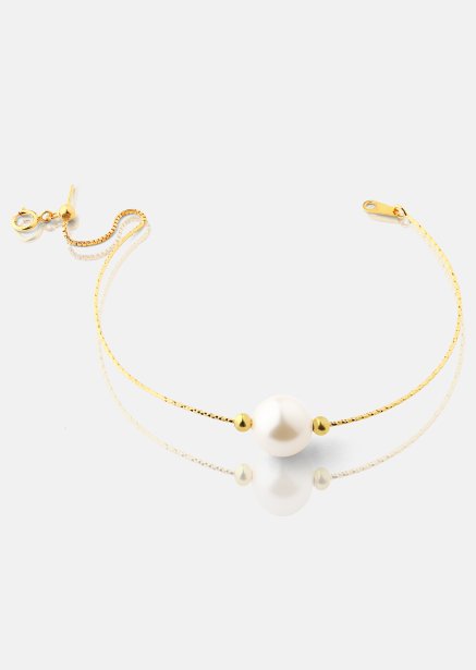 Bransoletka Pearl Aura - 18k Pozłacana