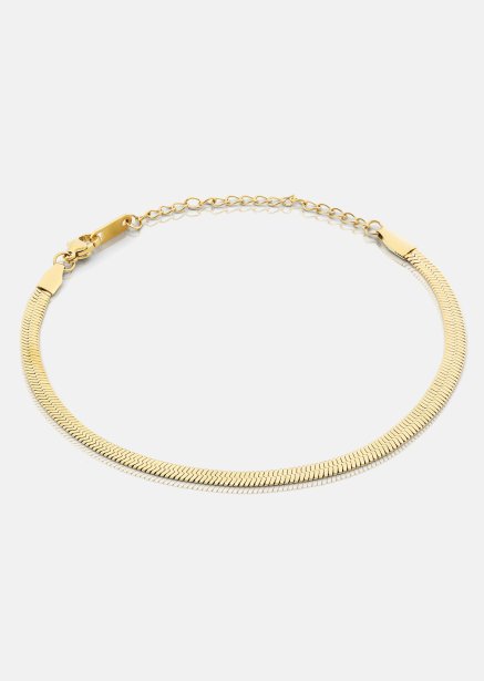 Bransoletka Sleek Chain - 18k Pozłacana