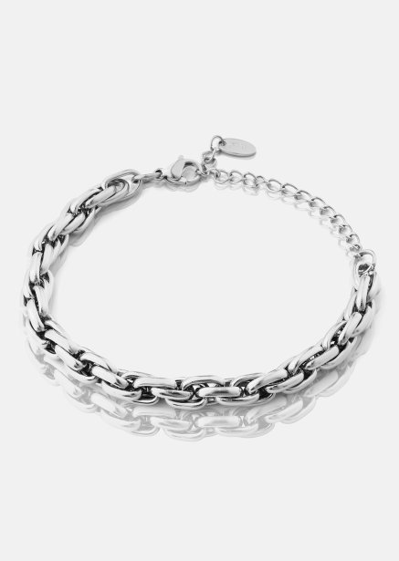 Bransoletka Shine Link - Posrebrzana