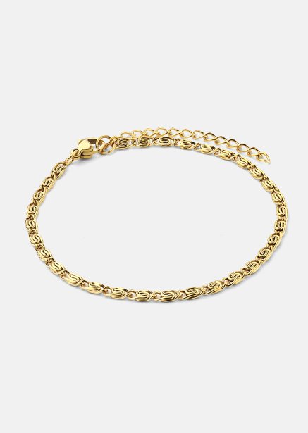 Bransoletka Eterna Link - 18k Pozłacana