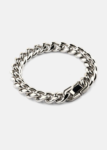 Bransoletka Steel Bold - Posrebrzana