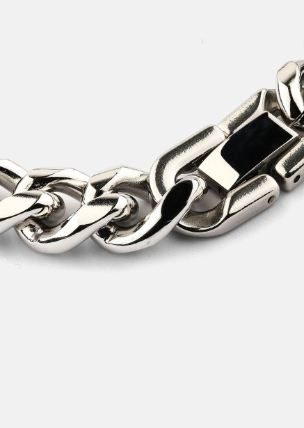 Bransoletka Steel Bold - Posrebrzana