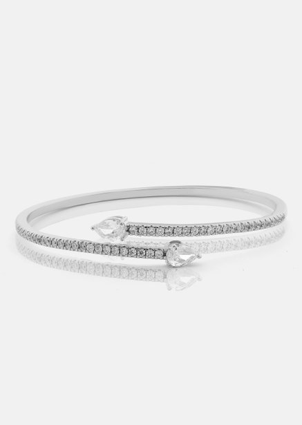 Bransoletka Lumière Spark Stack - Silver Plated