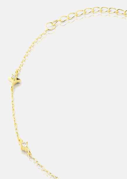 Bransoletka Starlight Charm - 18k Pozłacana