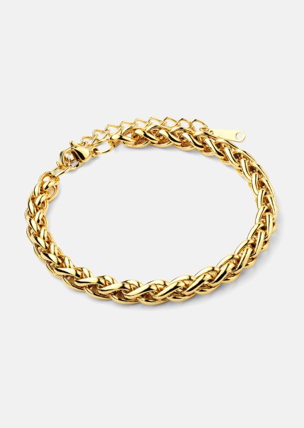 Bransoletka Twist Bold - 18k Pozłacana