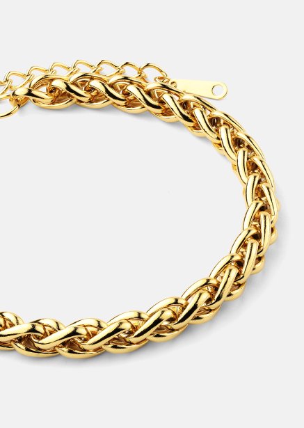 Bransoletka Twist Bold - 18k Pozłacana