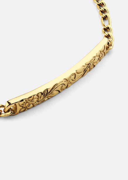 Bransoletka Floré - 18k Pozłacana