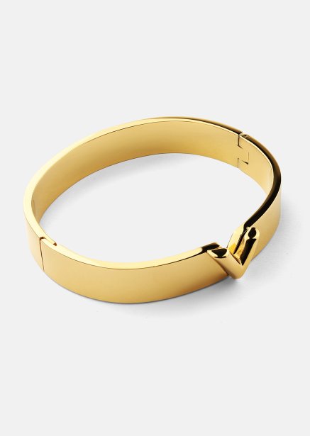 Bransoletka V-Lock - 18k Pozłacana