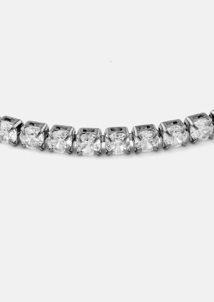 Bransoletka Gloria Band 3 mm - Posrebrzana
