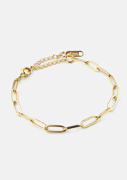 Luna Gold Chain Bracelet - 18k Pozłacana