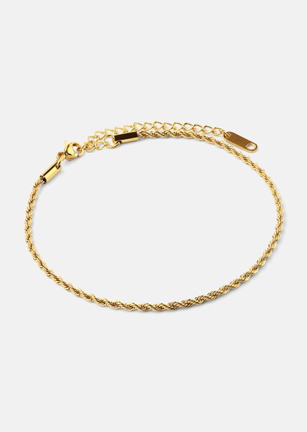 Bransoletka Rope – 18k Pozłacana