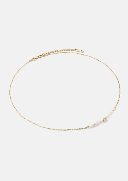 Naszyjnik Moonlet Grace - 18k Pozłacany