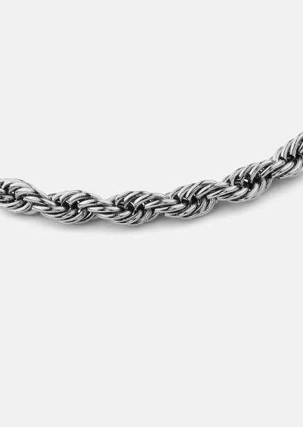 Bransoletka Twist – Posrebrzana