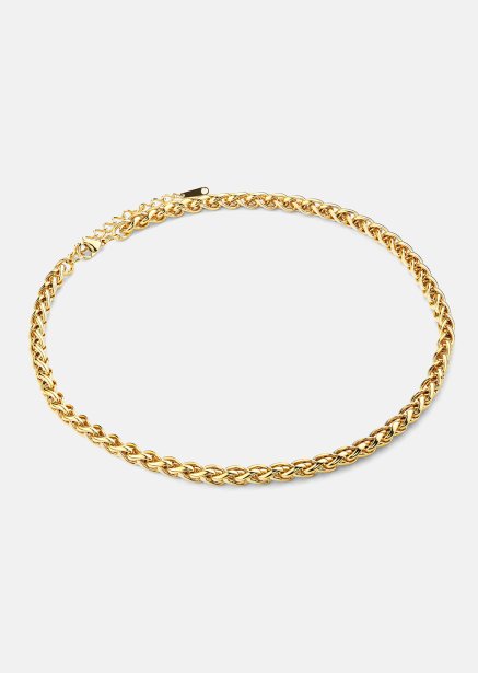 Naszyjnik Royal Twist - 18k Pozłacany
