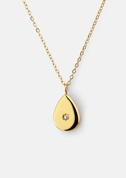 Naszyjnik Aurora Drop - 18k Pozłacany